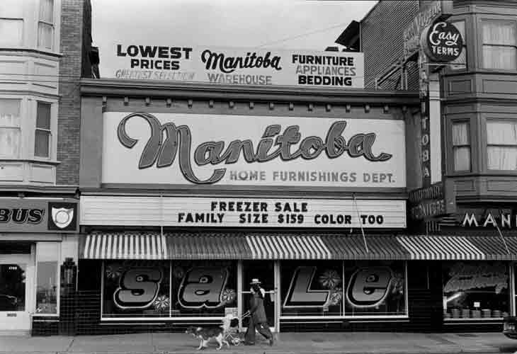 Curt Lang, 1700 Block Commercial Drive (detail), 1972