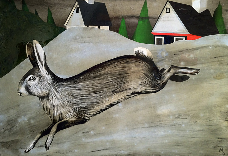 Matthew Dennison, Encroachment (Of The Grey Rabbit) (detail), 2011