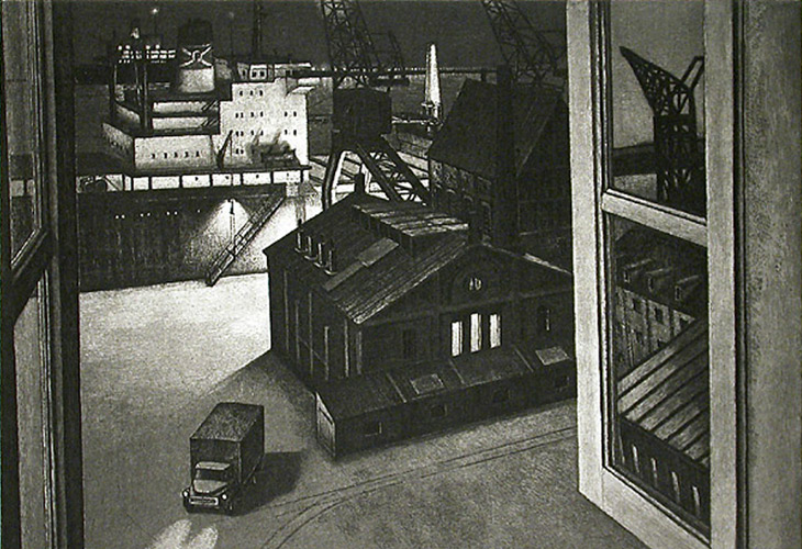 Peter Brauninger, The Night Shift (details), 1996