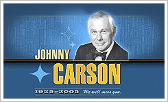  Johnny Carson 