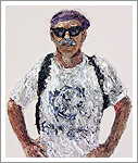 Mark Takamichi Miller : Sushi Shirt (detail)